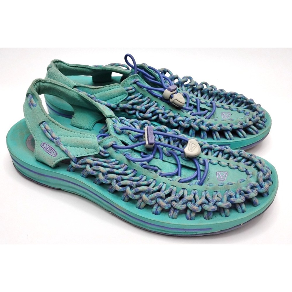 Keen Uneek Blue Bungee Water Shoes Sandals Woman's 7.5